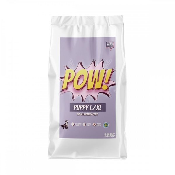 POW! Dog Puppy Large/X-Large Pork (12 kg)