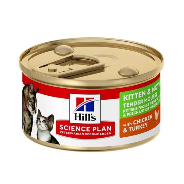 Hill's Science Plan Feline & Kitten Tender Mousse 85 g