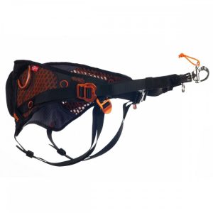 Non-Stop Dogwear Midjebälte Svart & Orange (M)