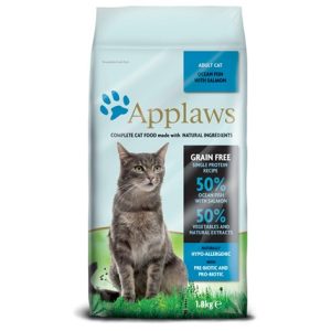 Kattfoder Applaws katt Adult Ocean Fish With Salmon 1,8KG