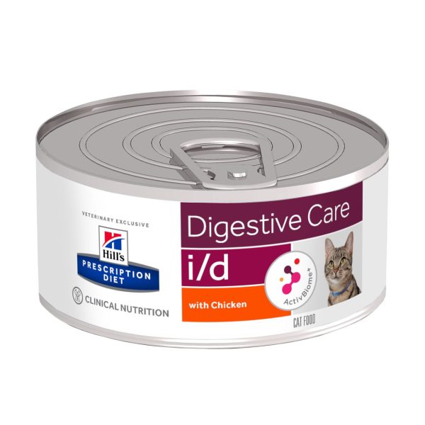 Prescription Diet i/d Digestive Care Våtfoder med Kyckling till Katt - 1 x 156 g