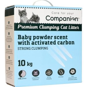 Companion kattsand - babypuder doft