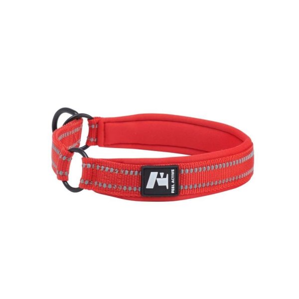 Feel Active Padded Slip Hundhalsband Röd (2 x 30-40cm)