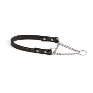 Feel Basic Vadderat Halsband Halvstryp Svart (1,6 x 30-45 cm)