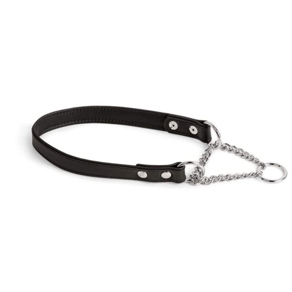 Feel Basic Vadderat Halsband Halvstryp Svart (2,5 x 50-65 cm)