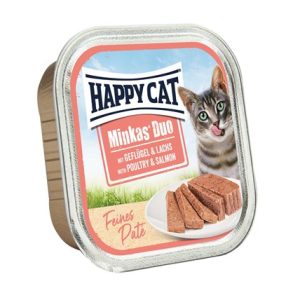 HC Minkas Duo Paté fågel & lax, 100 g