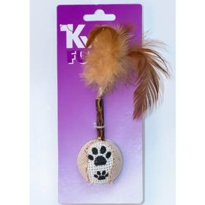 KW FUN PAW W/ FEATHERS MATATABI