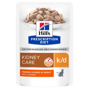 Prescription Diet k/d kattfoder med kyckling - 12 st x 85 g