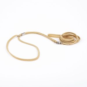 Show Dog Show Lead Round Beige (5 mm)