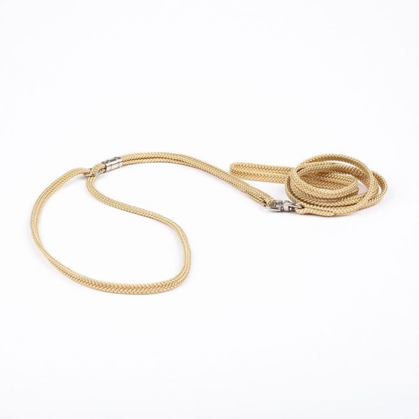 Show Dog Show Lead Round Beige (5 mm)