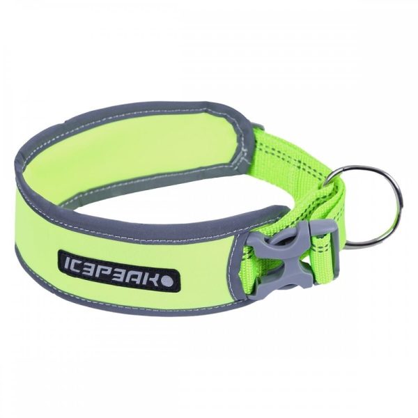 IcePeak Brightly Hundhalsband Gul Neon (L)