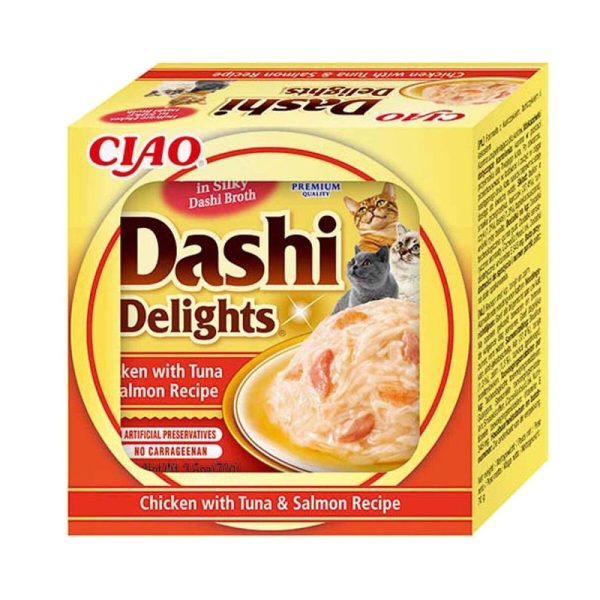 Inaba Dashi Delights Cat Tuna/Salmon