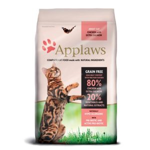 Kattfoder Applaws Adult Chicken & Salmon 7,5 Kg