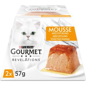 Våtfoder Revelations Mousse med Kyckling för Katt - 2 st á 57 g