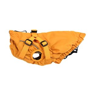 51 Degrees North Adventure Kombinerad Hundjacka och Hundsele Gul (24 cm)