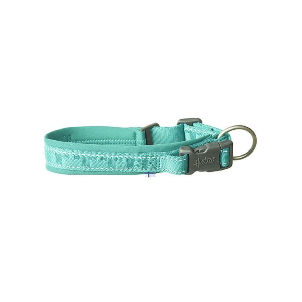 Hurtta Casual ECO Hundhalsband Turkos (20-30)