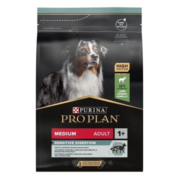 Medium Adult Sensitive Digestion Lamb för hund - 3 kg