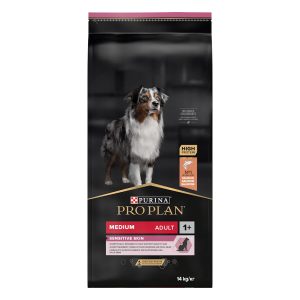 Medium Adult Sensitive Skin Salmon hundfoder - 3 kg