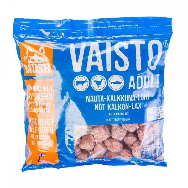 Mush Vaisto Nöt-Kalkon-Lax (3 kg)