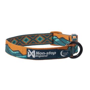 Non-stop Dogwear Trail Quest Hundhalsband Rachel Pohl Brunt (S)