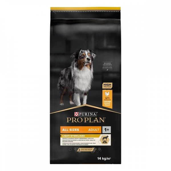 Purina Pro Plan Dog Adult All Sizes Light/Sterilised (14 kg)