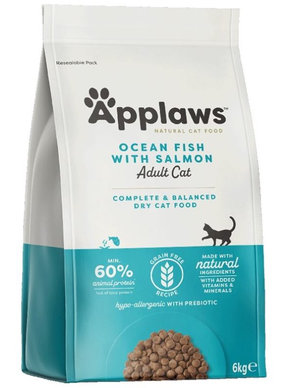 Applaws katt Adult Fish&Salmon 6Kg