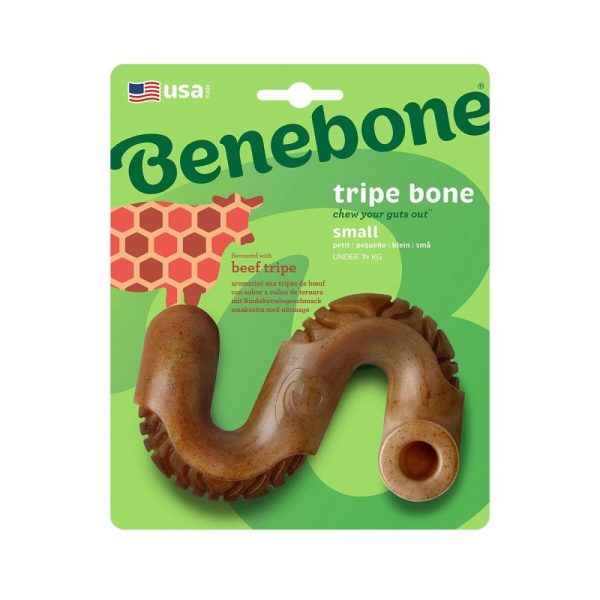 Benebone Hundben i Nylon med Vomsmak (S)