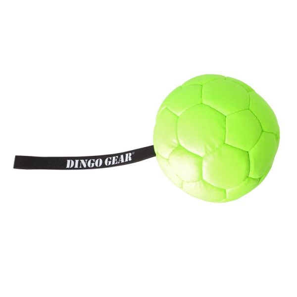 Dingo Gear Eco Hundboll med Handtag 18 cm (Grön)