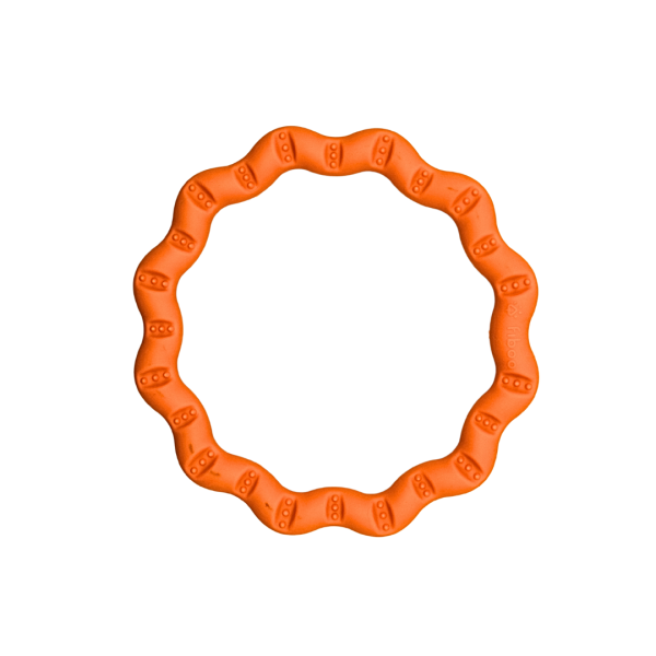 Fringoo Ring Hundleksak - Orange / L