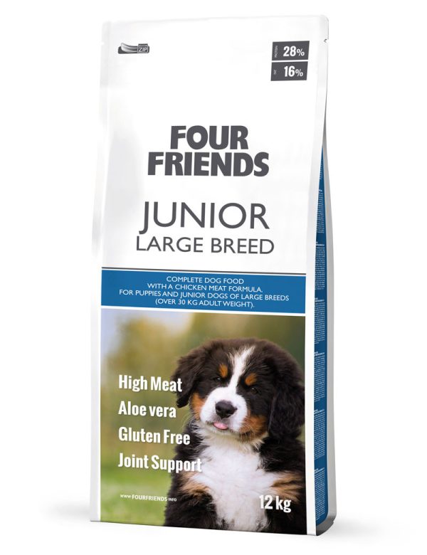 Junior Large Breed Hundfoder - 12 kg