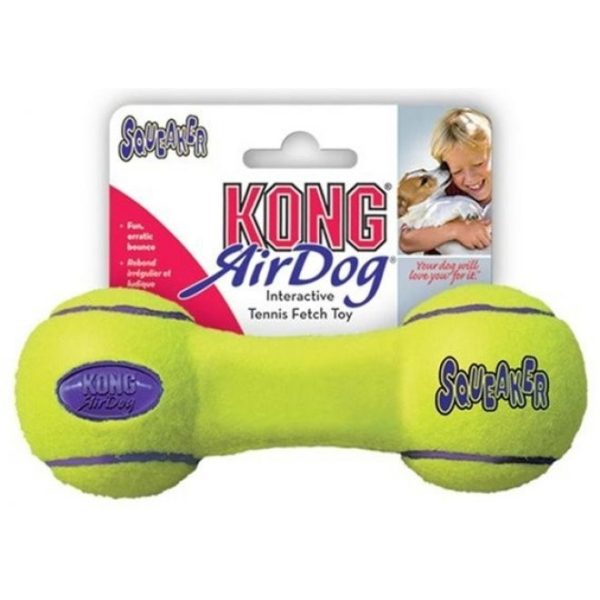 KONG AirDog Squeaker Dumbbell (L)