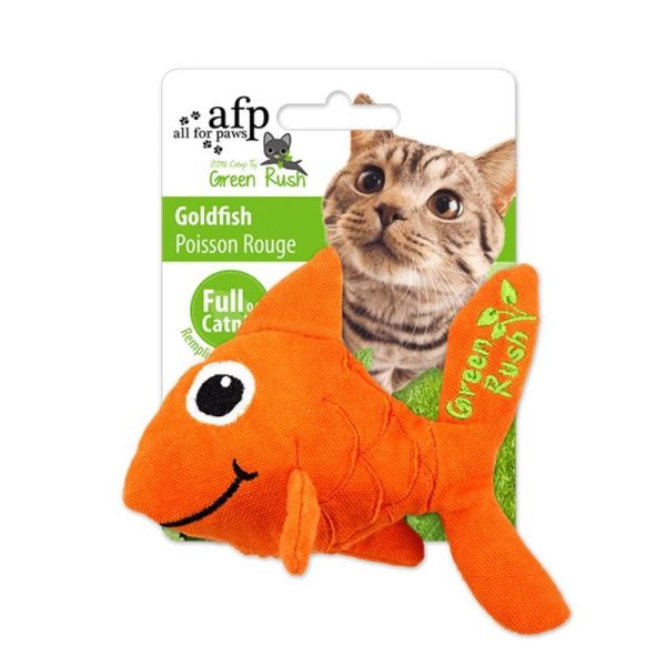 Kattleksak Green Rush Goldfish