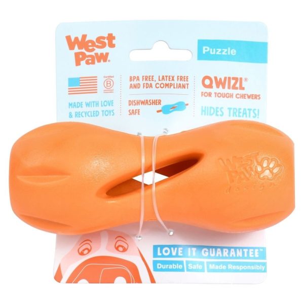 West Paw Qwizl Orange 1-pack (14 cm)