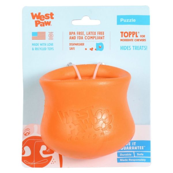 West Paw Toppl Orange (12 cm)