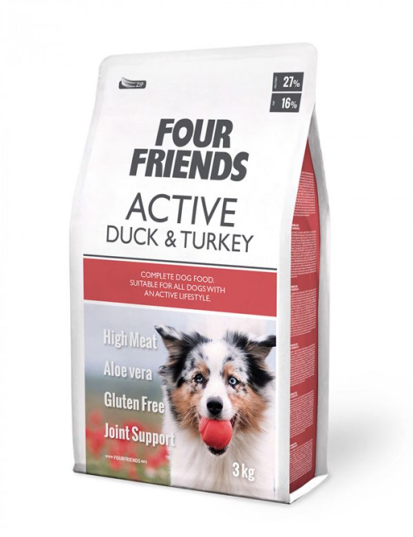 Active Duck & Turkey hundfoder - 3 kg