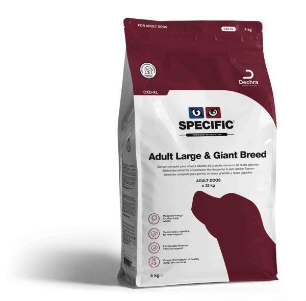 Adult Large & Gigant Breed CXD-XL hundfoder - 4 kg