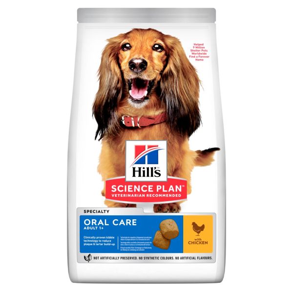 Adult Oral Care Medium torrfoder med kyckling Hundfoder - 2 kg