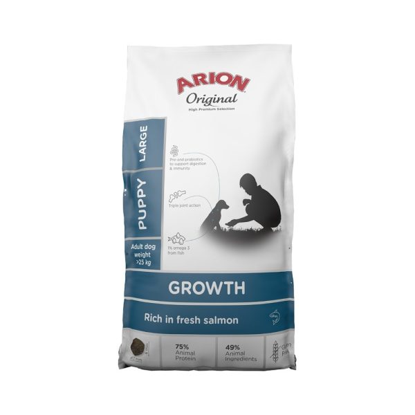 Arion Original Growth Puppy Large Salmon (12 kg)