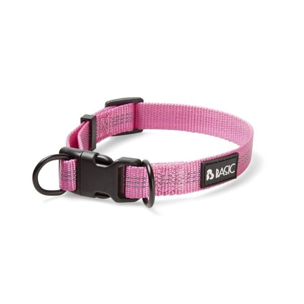 Basic First Valphalsband Rosa (1,5 x 20-30 cm)