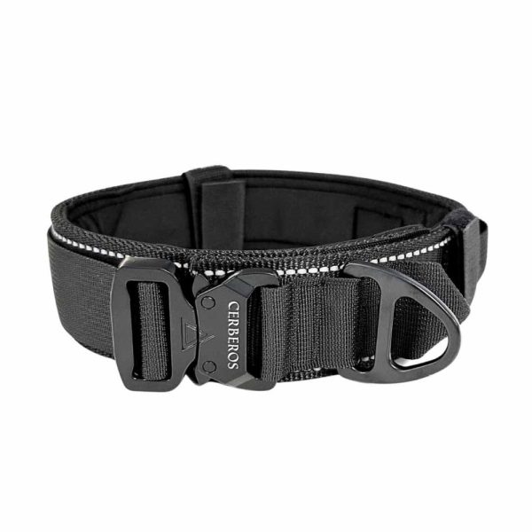 Cerberos Hundhalsband Svart (M)