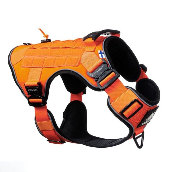 Cerberos Tactical Rescue Hundsele Orange (L)