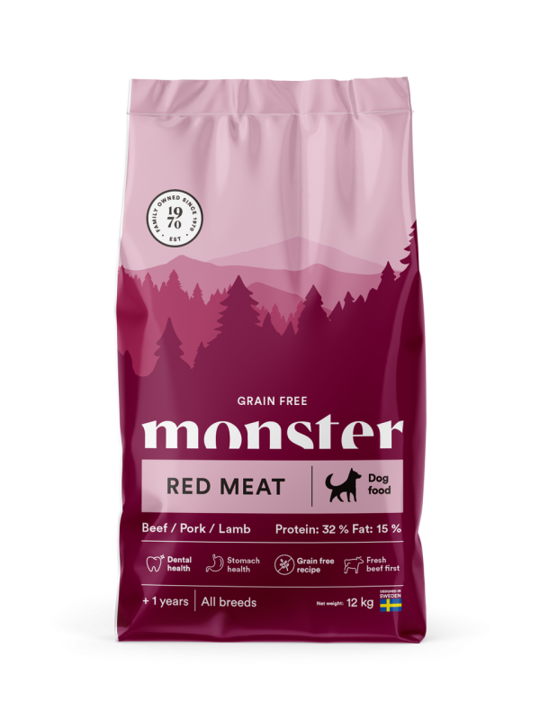 Dog Grain Free Adult Red Meat Torrfoder - 2 kg