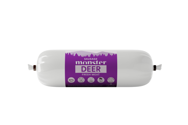 Dog Sausage Deer Hundfoder - 12x400g