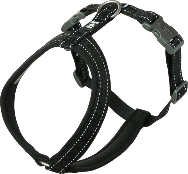 ECO Casual Y-sele för hund - 3XS / Raven