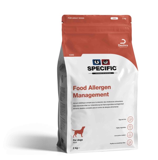 Food Allergy Management CDD hundfoder - 2 kg