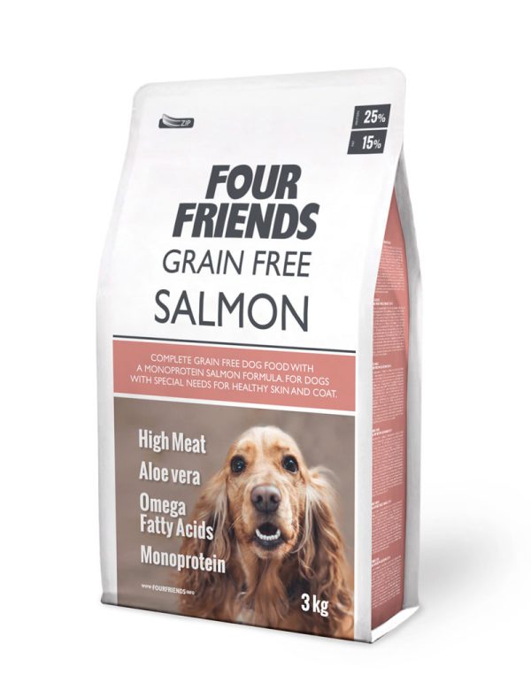 Grain Free Salmon Hundfoder - 3 kg