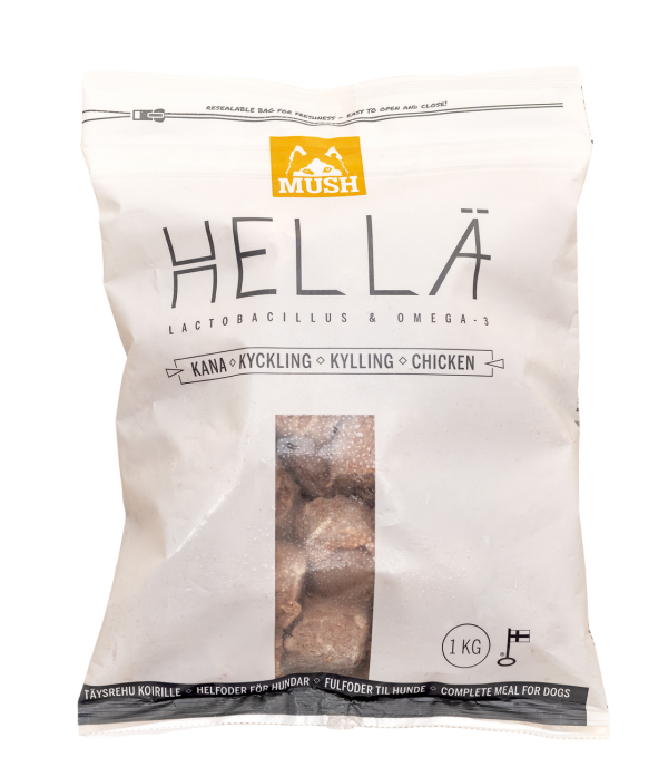 Hellä® Kyckling Hundfoder - 3 kg