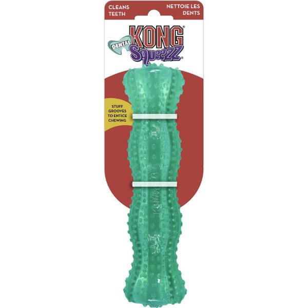 KONG Squeezz Dentalstick Hundleksak - Dental Squeezz