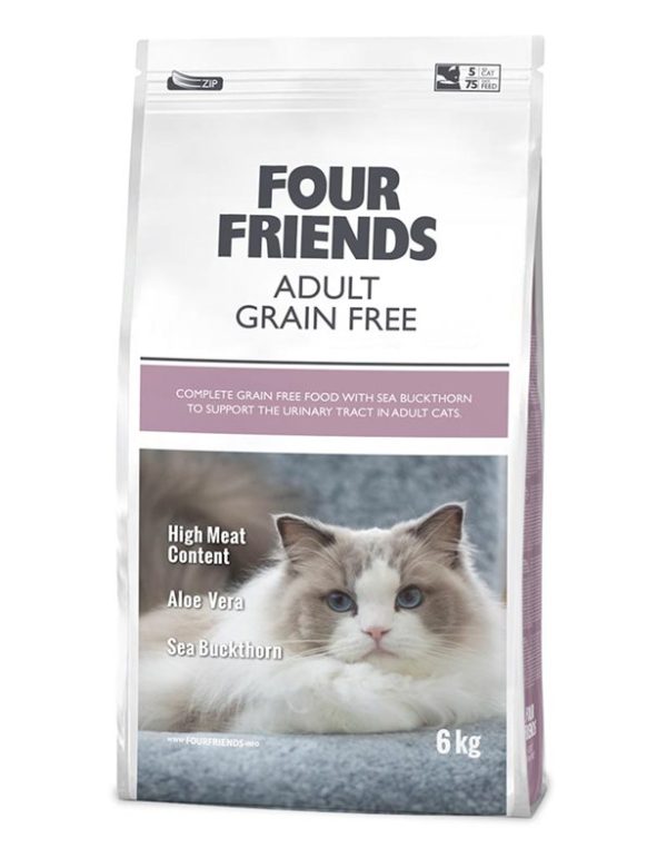 Kattfoder FourFriends Adult Grain Free 6kg