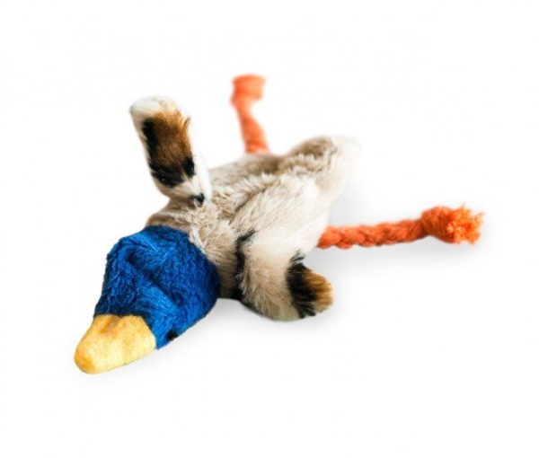 Kattleksak Kitty Play Skinny Blue Duck